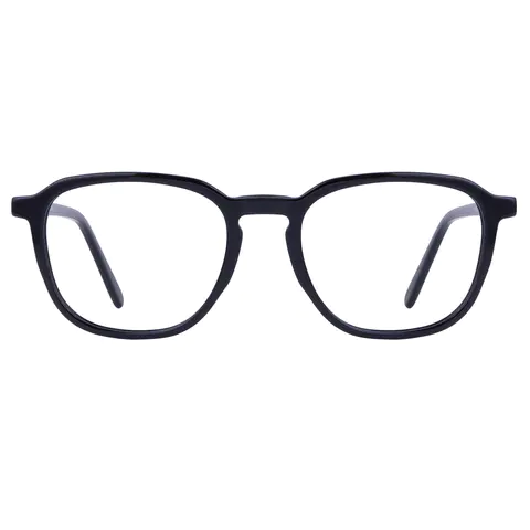 Rectangle Black Eyeglasses