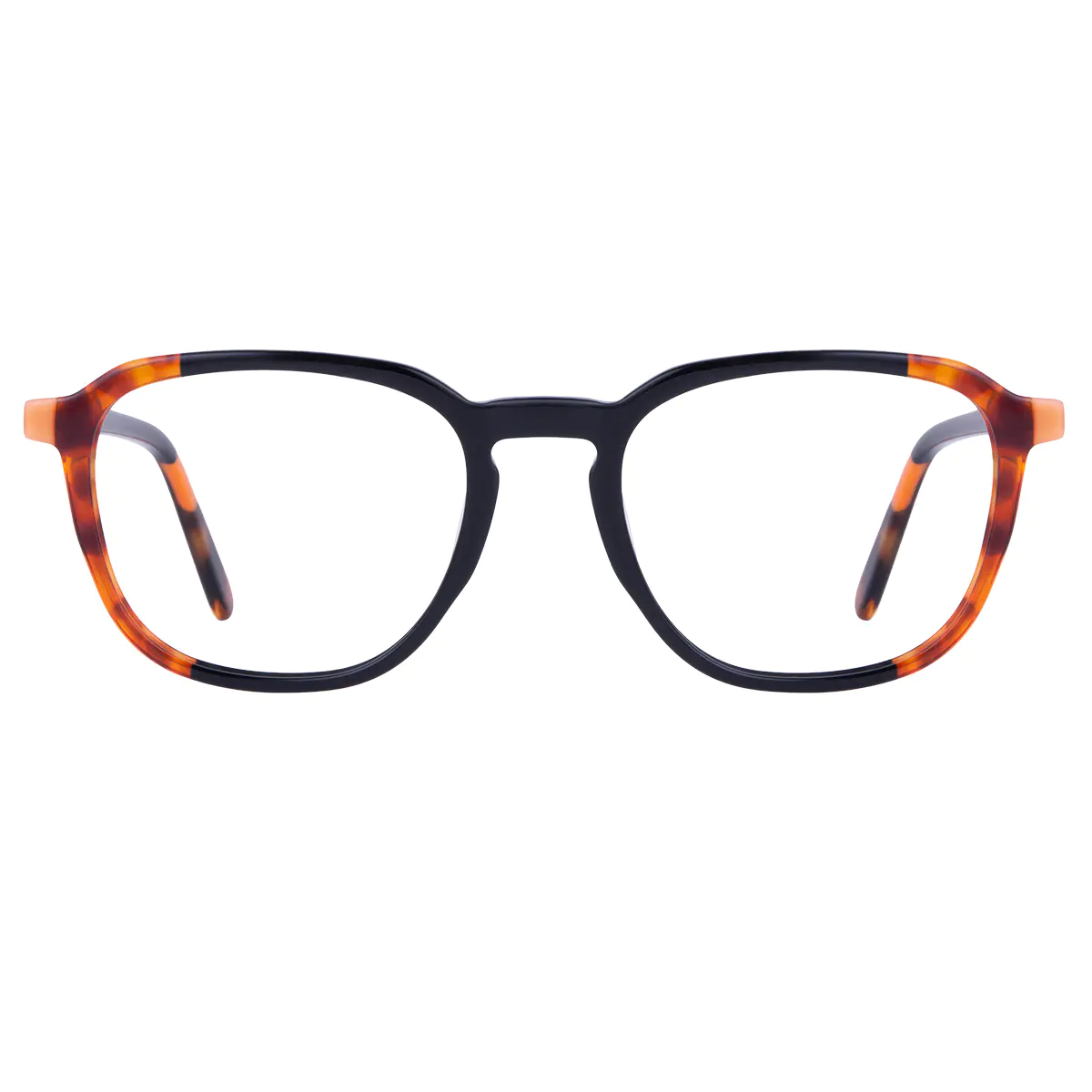 Rectangle Blue Eyeglasses