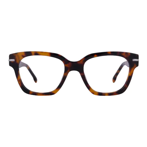 Square Tortoiseshell Eyeglasses