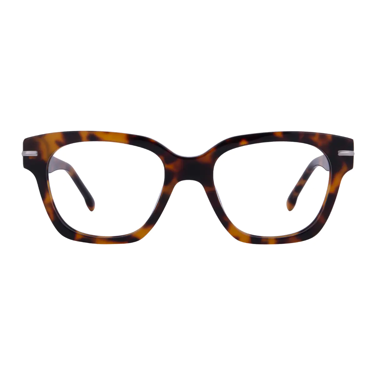 Square Tortoiseshell Eyeglasses