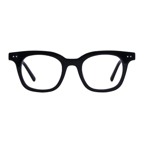 Square Black Eyeglasses
