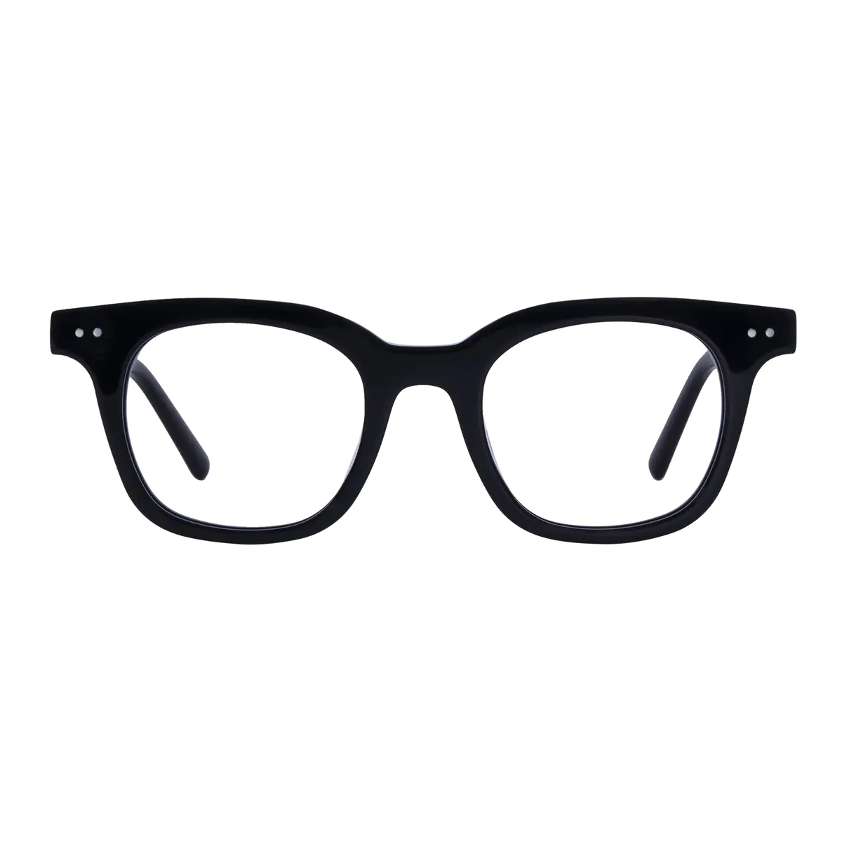 Square Black Eyeglasses