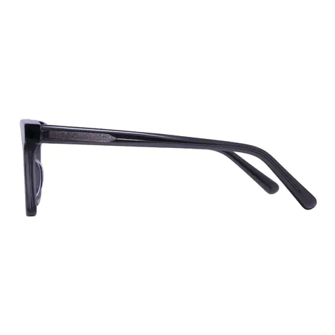 Square Black Eyeglasses