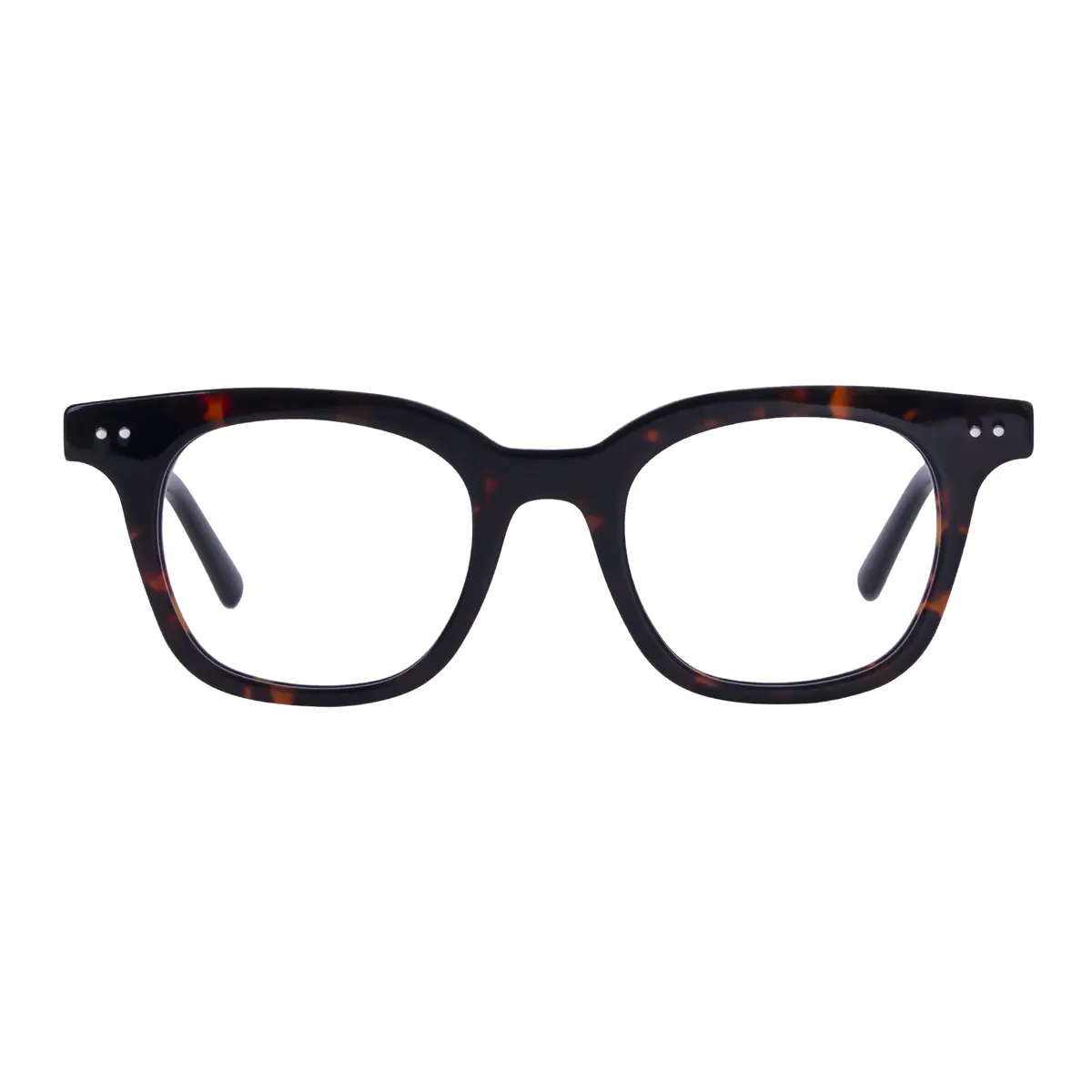 Square Tortoiseshell Eyeglasses