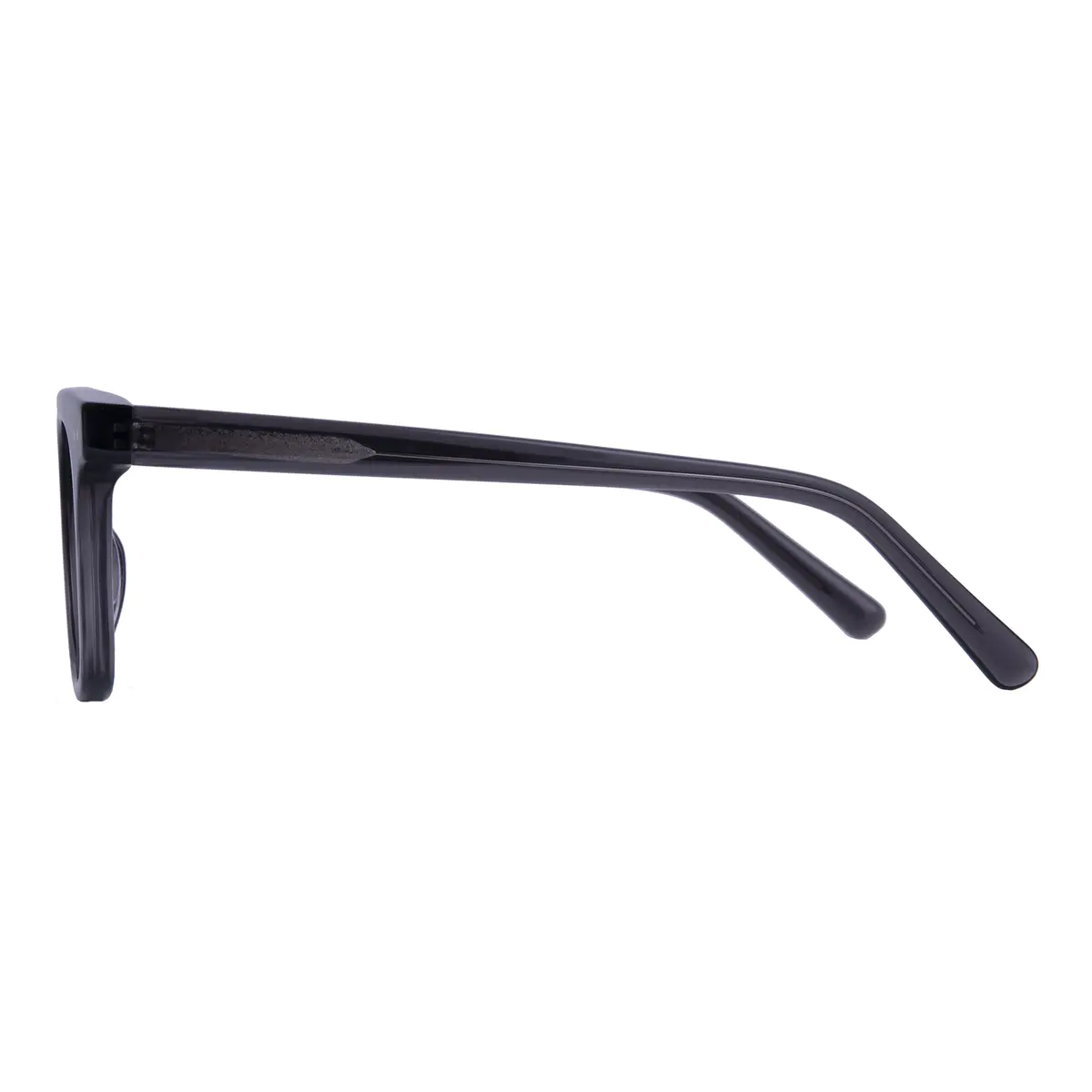 Square Grey Eyeglasses