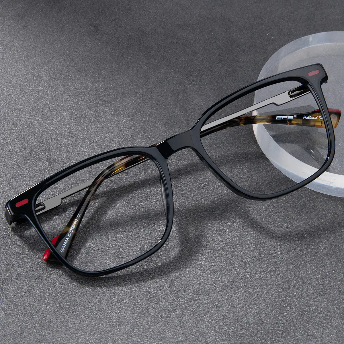 Rectangle Black Eyeglasses