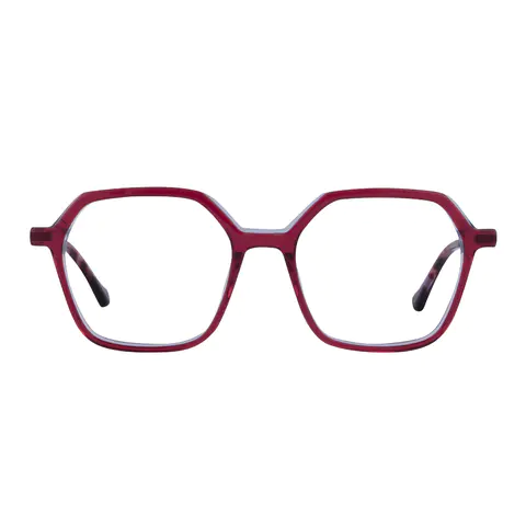 Square Wine Eyeglasses