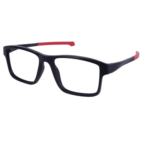 Square Black Eyeglasses