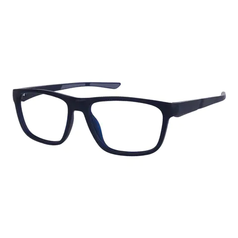 Rectangle Navy Blue Eyeglasses