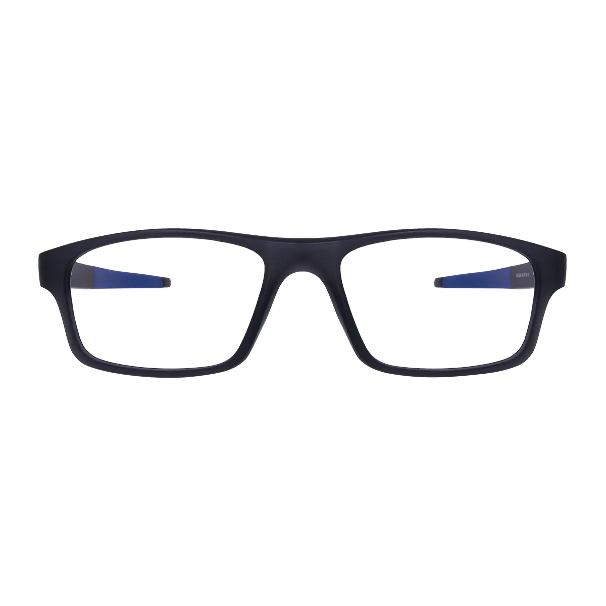 Rectangle Black/Blue Eyeglasses