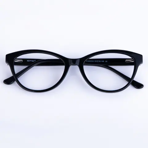 Cat-eye Black Eyeglasses
