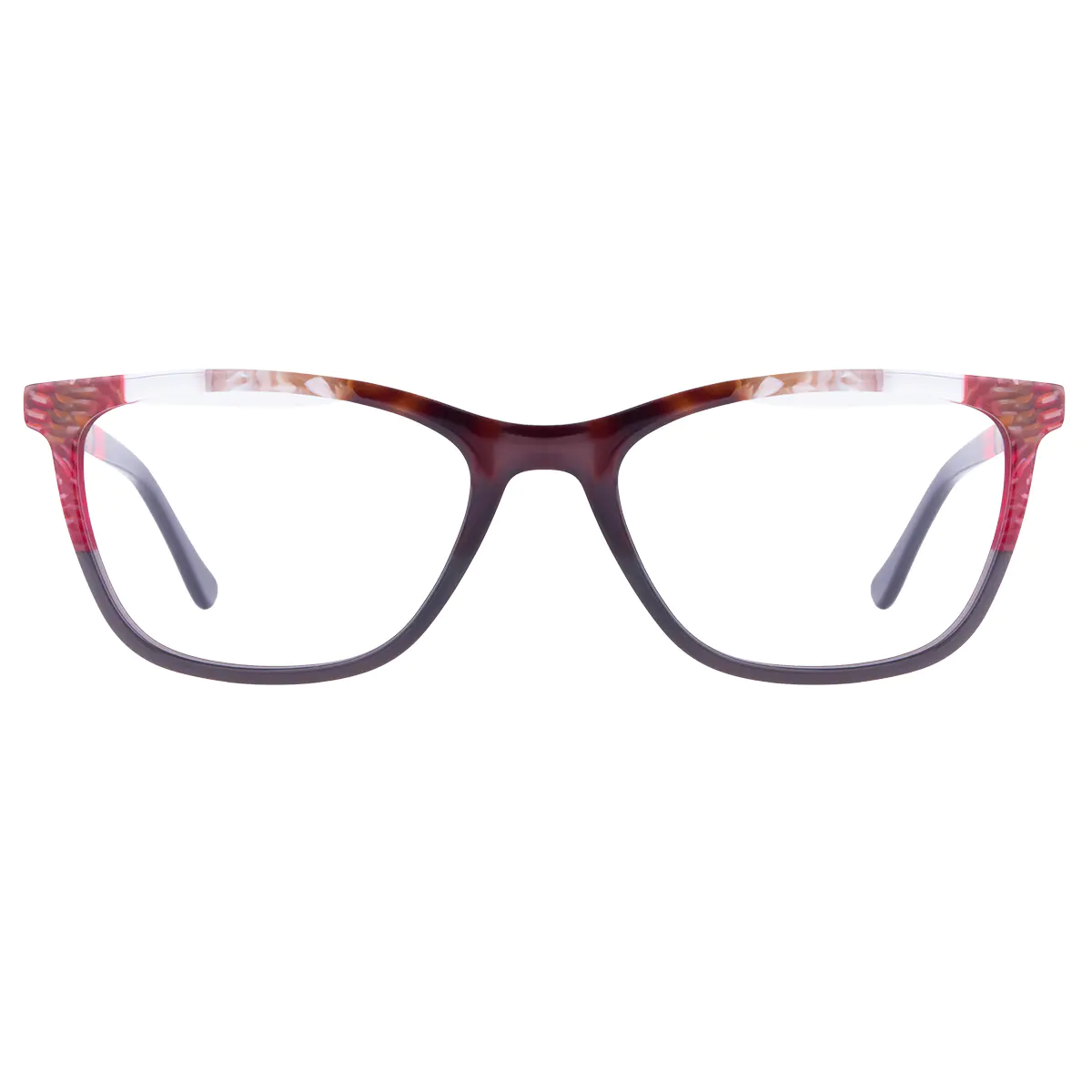 Cat-eye Tortoiseshell/Black Eyeglasses