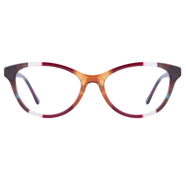 Cat-eye Multicolor Eyeglasses