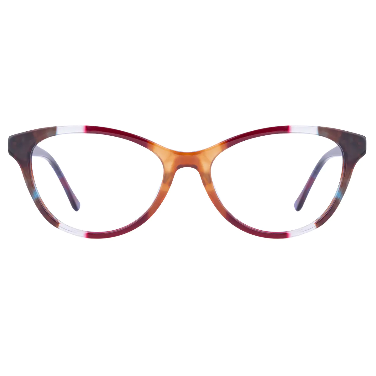 Cat-eye Multicolor Eyeglasses