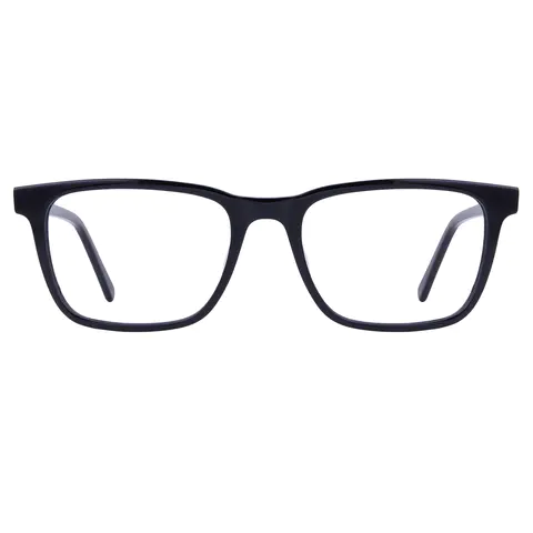 Rectangle Black Eyeglasses