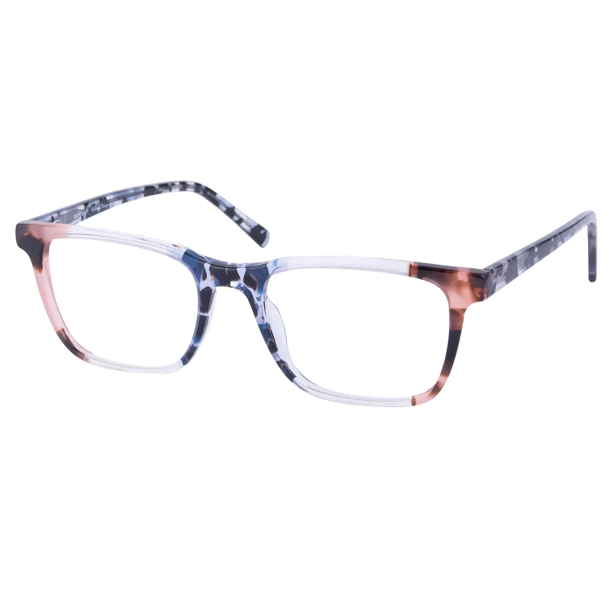 Rectangle Multicolor Eyeglasses