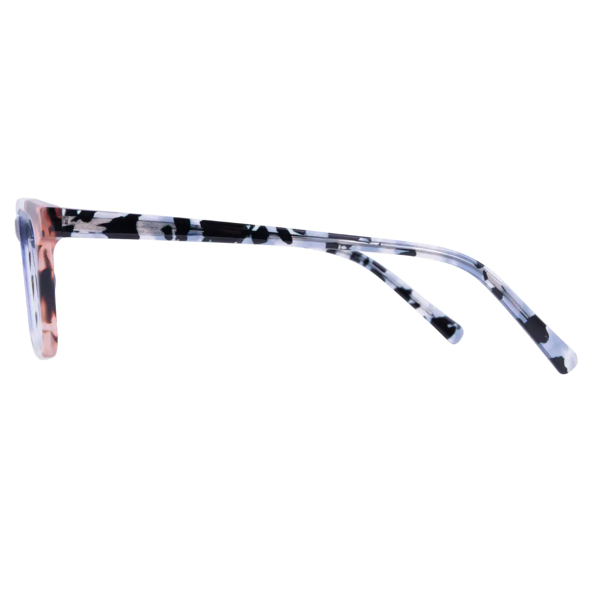 Rectangle Multicolor Eyeglasses