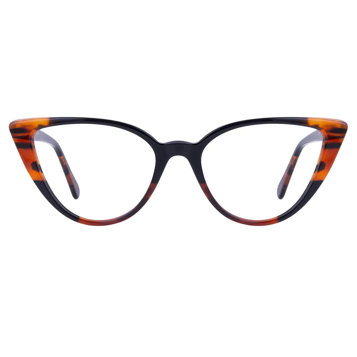 Cat-eye Tortoiseshell/Black Eyeglasses