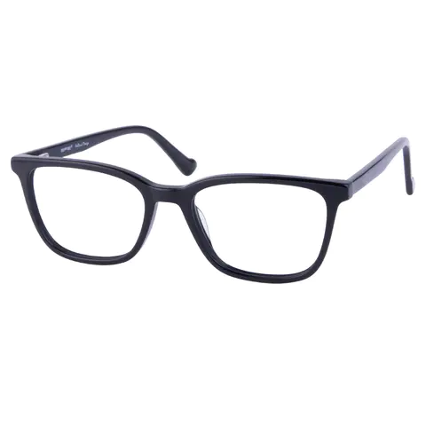Rectangle Black Eyeglasses