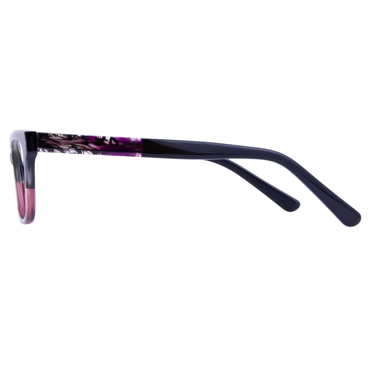 Cat-eye Tortoiseshell/Purple Eyeglasses