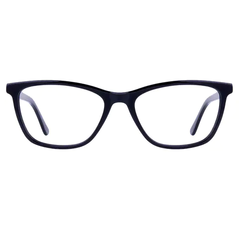 Rectangle Black Eyeglasses