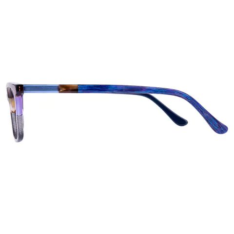 Rectangle Multicolor Eyeglasses
