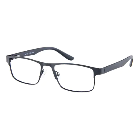 Browline Matte Black Eyeglasses