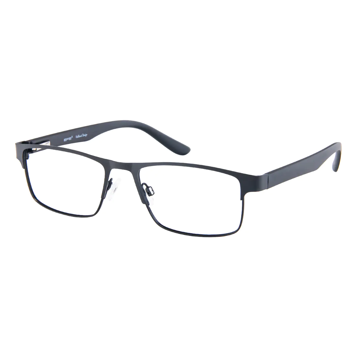 Browline Matte Black Eyeglasses