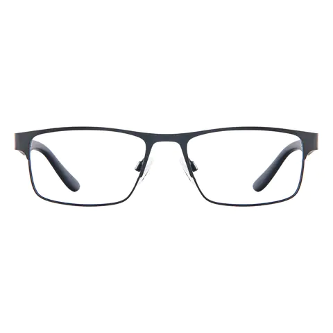 Browline Matte Black Eyeglasses