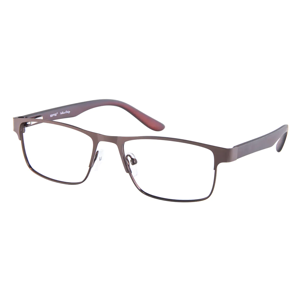 Browline Matte Brown Eyeglasses