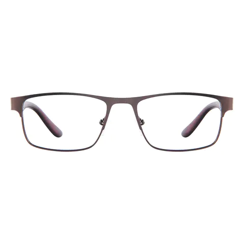 Browline Matte Brown Eyeglasses