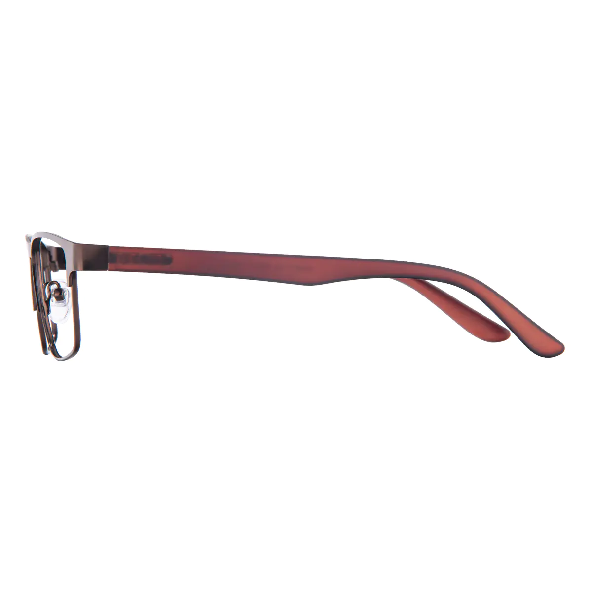 Browline Matte Brown Eyeglasses