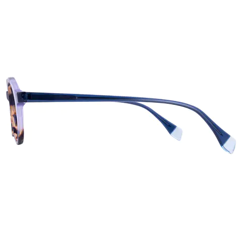Round Clear/Tortoiseshell Eyeglasses