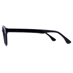Oval Black Eyeglasses
