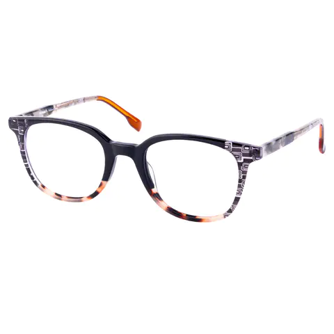 Rectangle Black/Tortoiseshell Eyeglasses