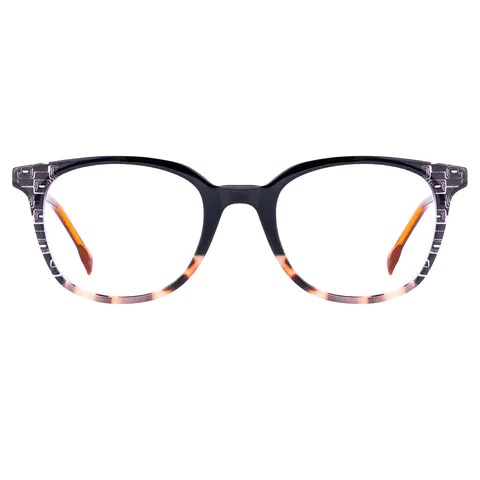 Rectangle Black/Tortoiseshell Eyeglasses