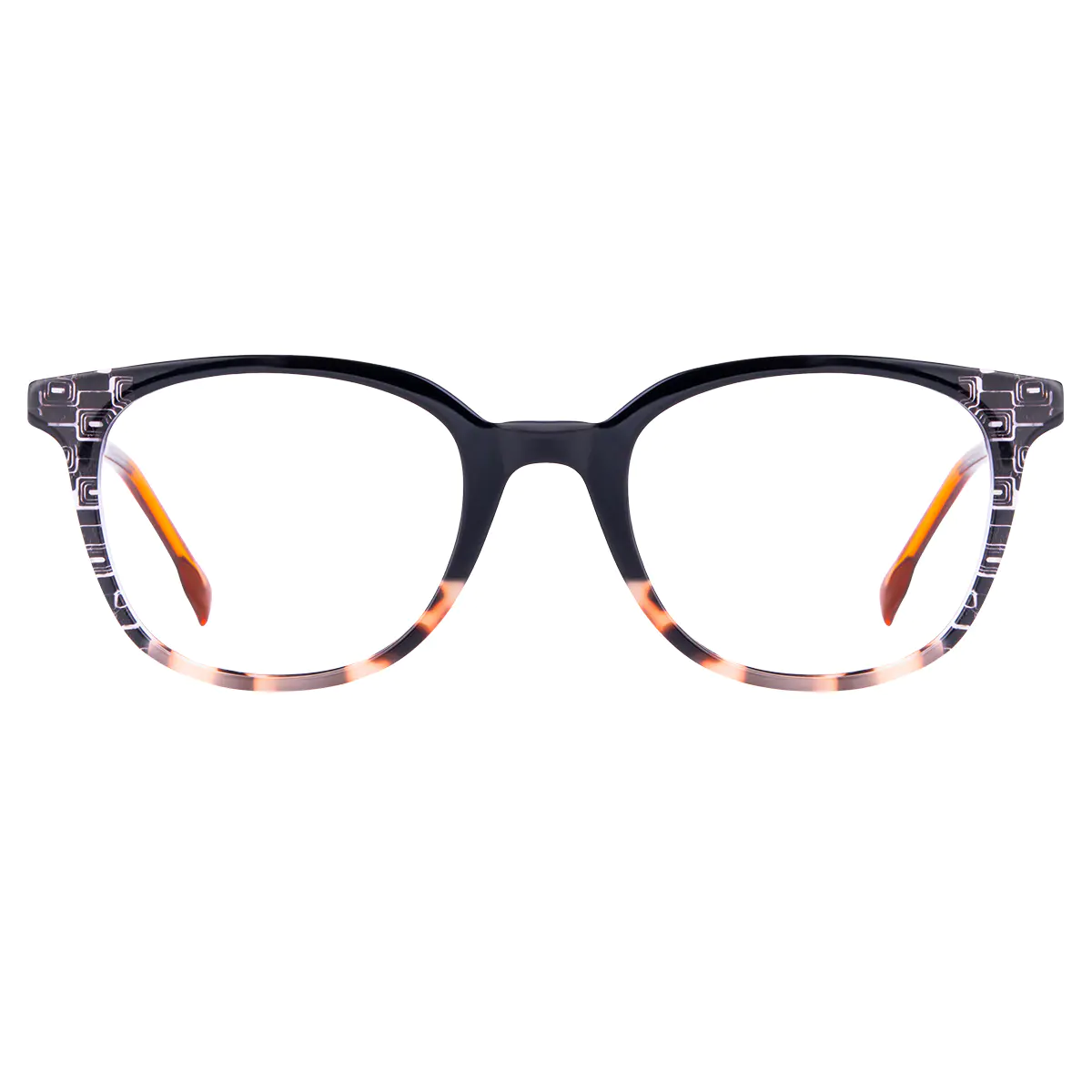 Rectangle Black/Tortoiseshell Eyeglasses
