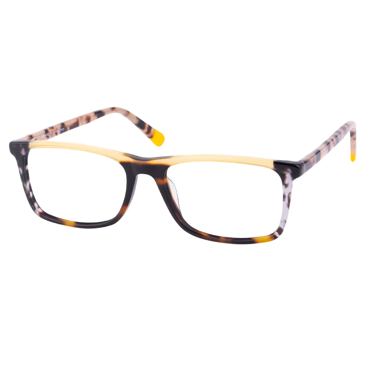 Rectangle Multicolor Eyeglasses