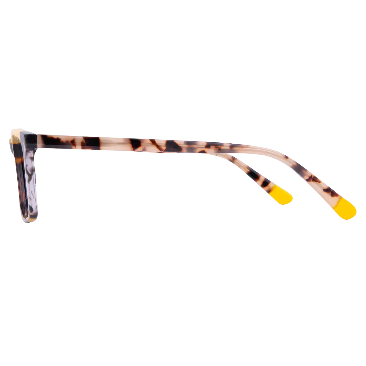 Rectangle Multicolor Eyeglasses