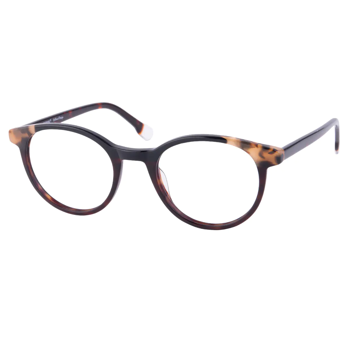 Oval Black Eyeglasses