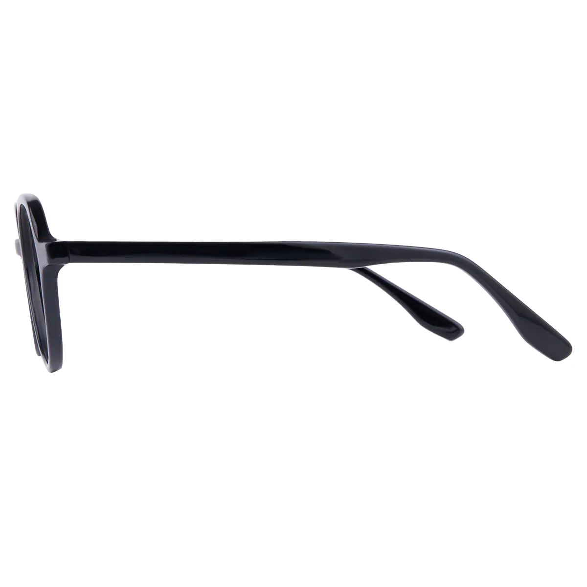 Round Black Eyeglasses