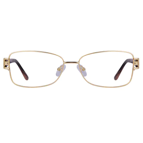 Rectangle Tortoiseshell/Gold Eyeglasses