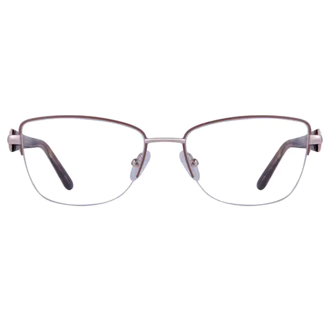 Square Rose Gold Eyeglasses