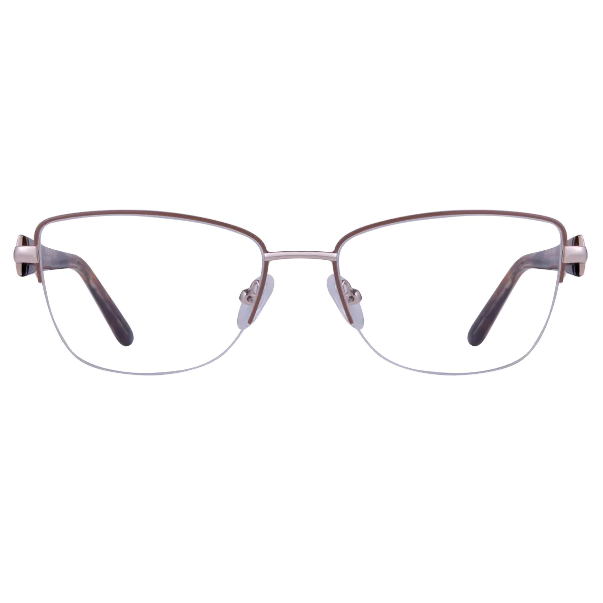 Square Rose Gold Eyeglasses