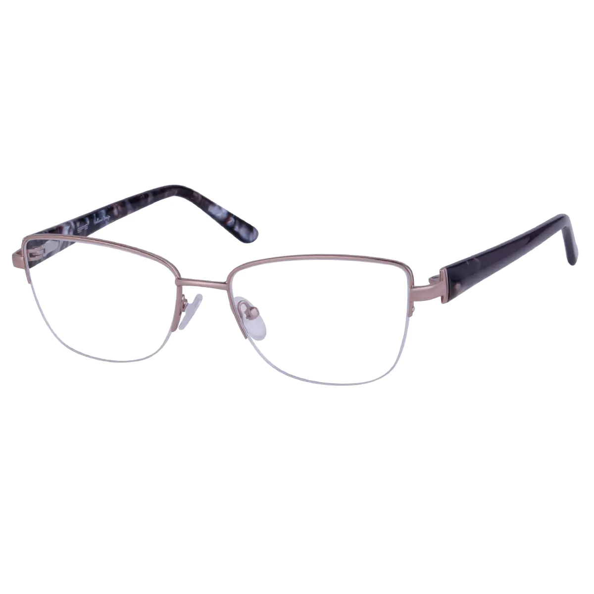 Square Gold Eyeglasses