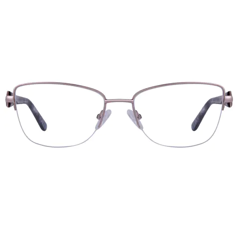 Square Gold Eyeglasses