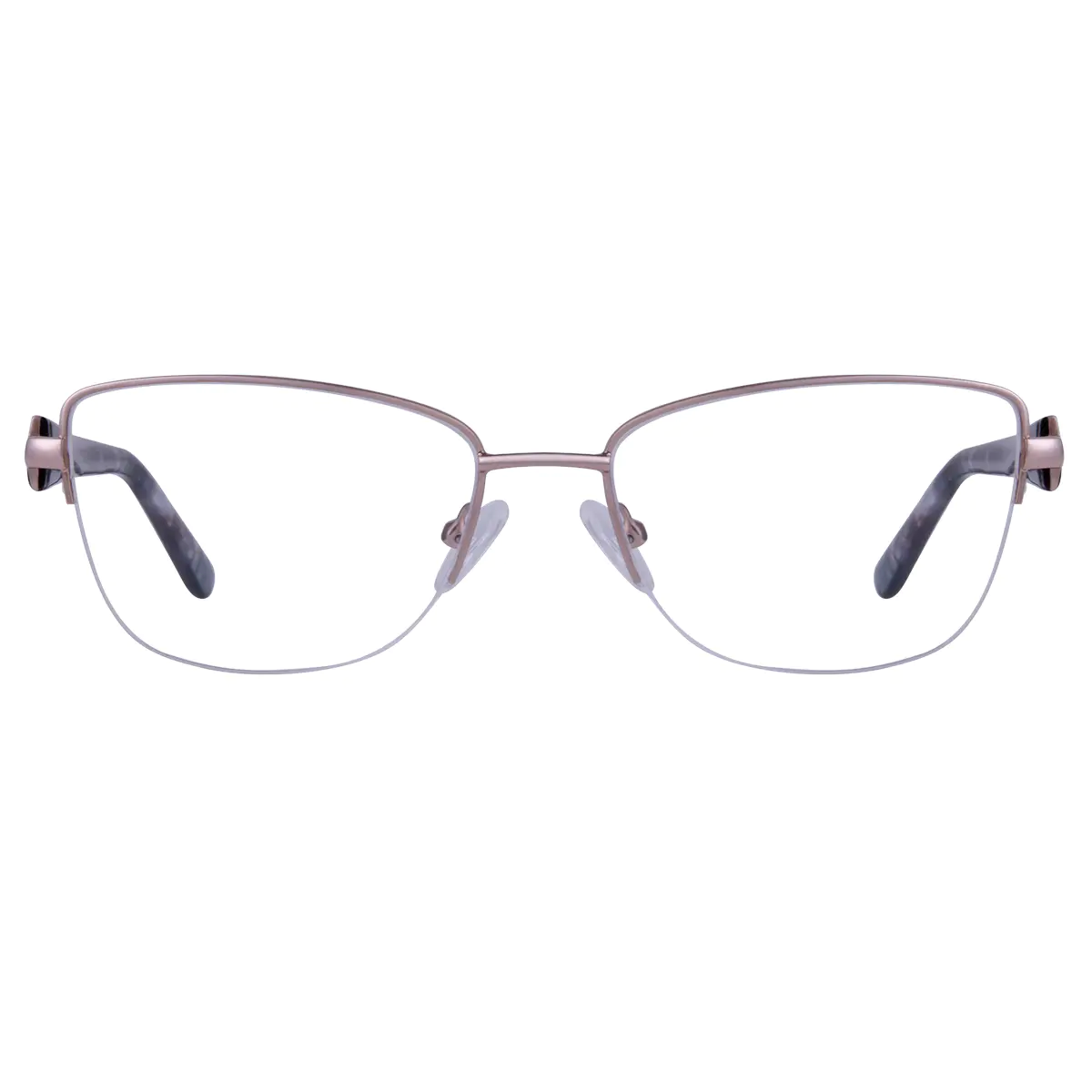 Square Gold Eyeglasses
