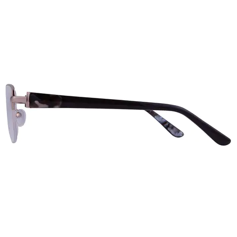 Square Gold Eyeglasses