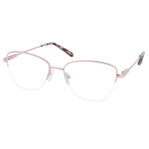 Square Gold Eyeglasses