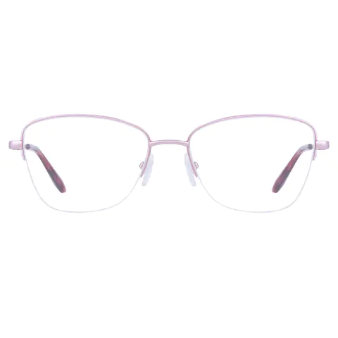 Square Purple Eyeglasses